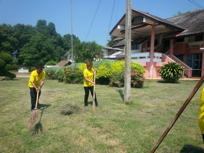 Big cleaning day จิตอาสาทำดีด้วยหัวใจ (รพ.สต.นาเหล่า)